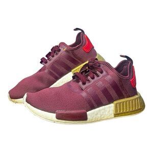 Adidas NMD_R1 Women's Maroon Athletic Sneakers Size 8